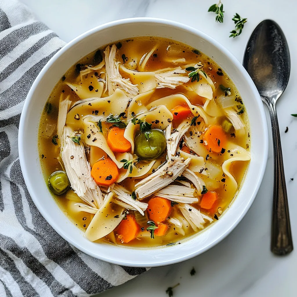Cozy Gluten-Free Chicken Noodle Soup