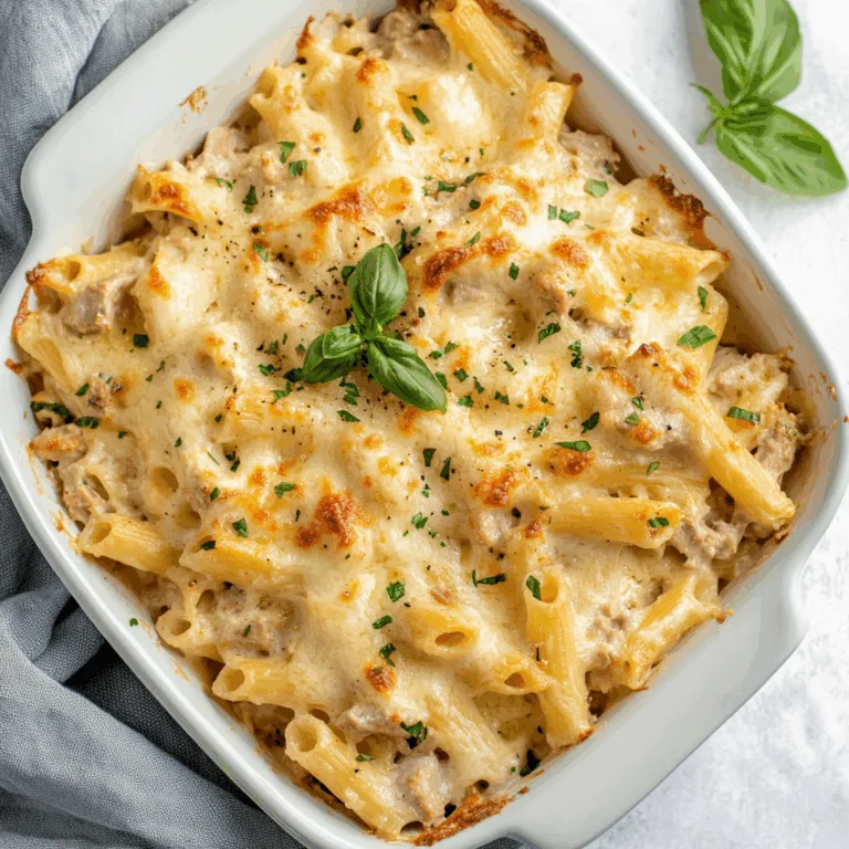 Creamy Gluten-Free Tuna Pasta Bake Recipe | Easy & Delicious Meal