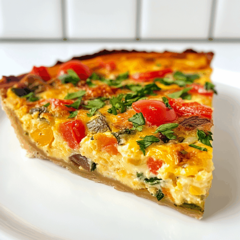 Delicious Crustless Quiche Recipe | Low-Carb &amp; Keto-Friendly Breakfast