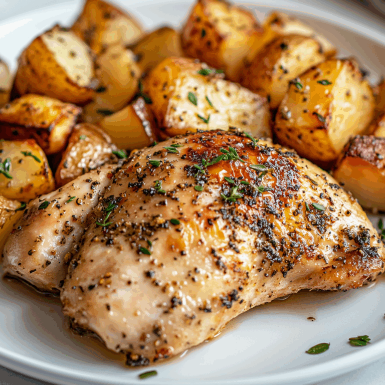 Easy Gluten-Free Baked Oregano Chicken with Roasted Potatoes Recipe