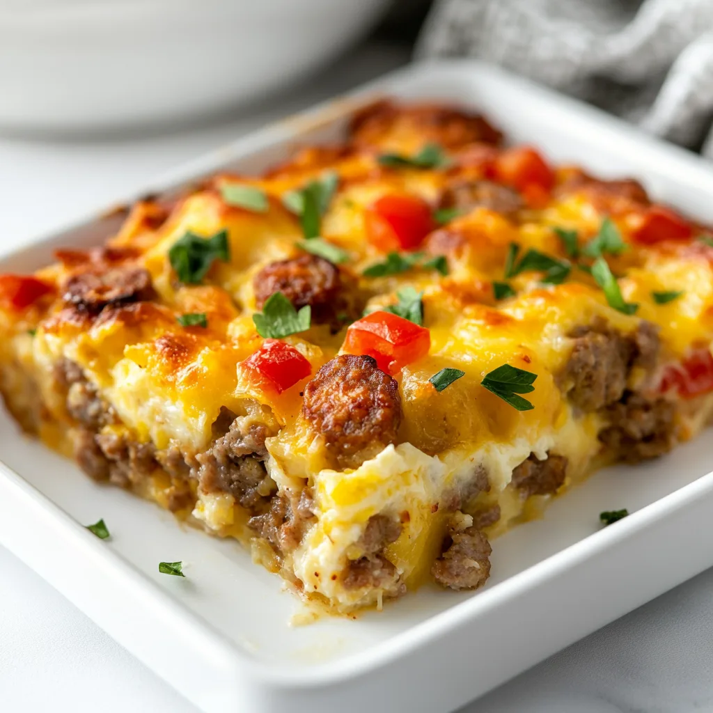 Sausage Breakfast Casserole: 7 Irresistible Reasons to Try Now!