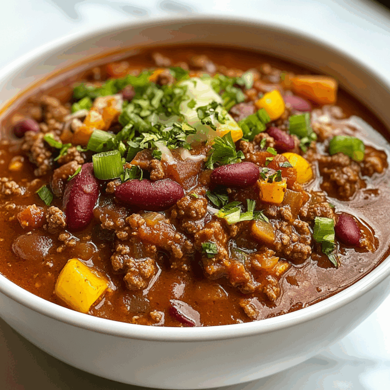 Authentic Slow Cooker Texas-Style Chili Recipe – Easy &amp; Hearty Meal