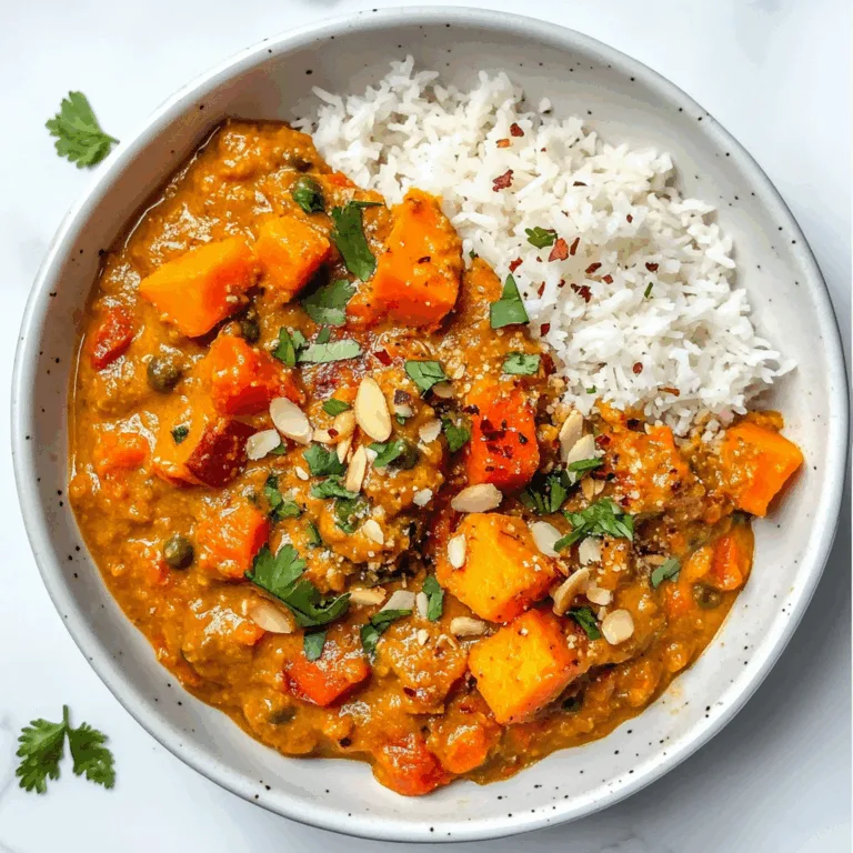 Sweet Potato & Almond Curry – Delicious Gluten-Free Recipe