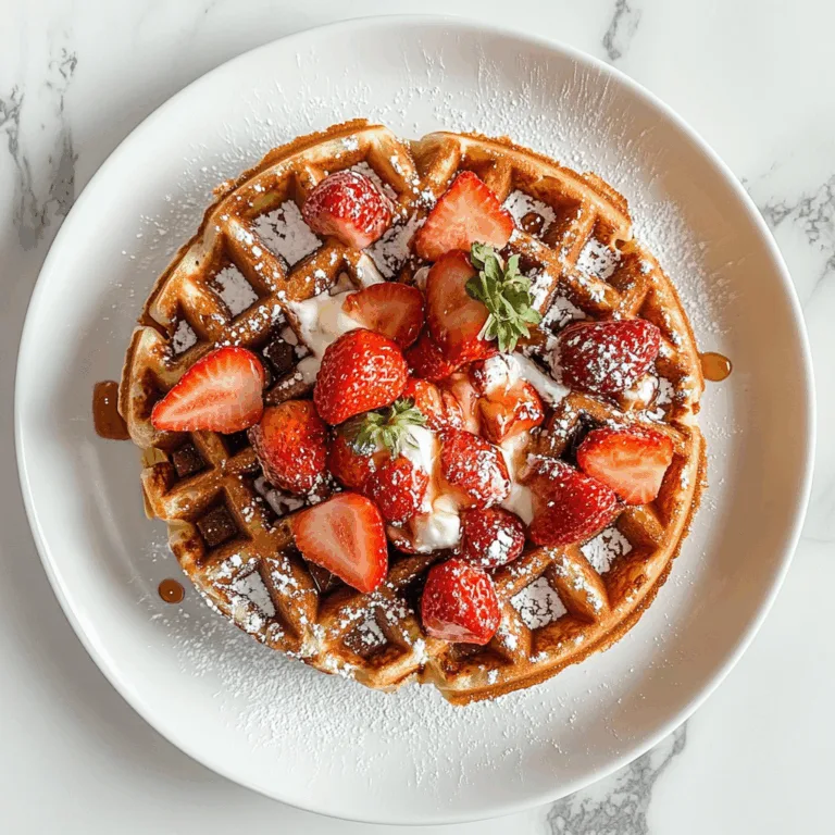 Delicious Waffle Bar: Customizable Waffles for Every Occasion
