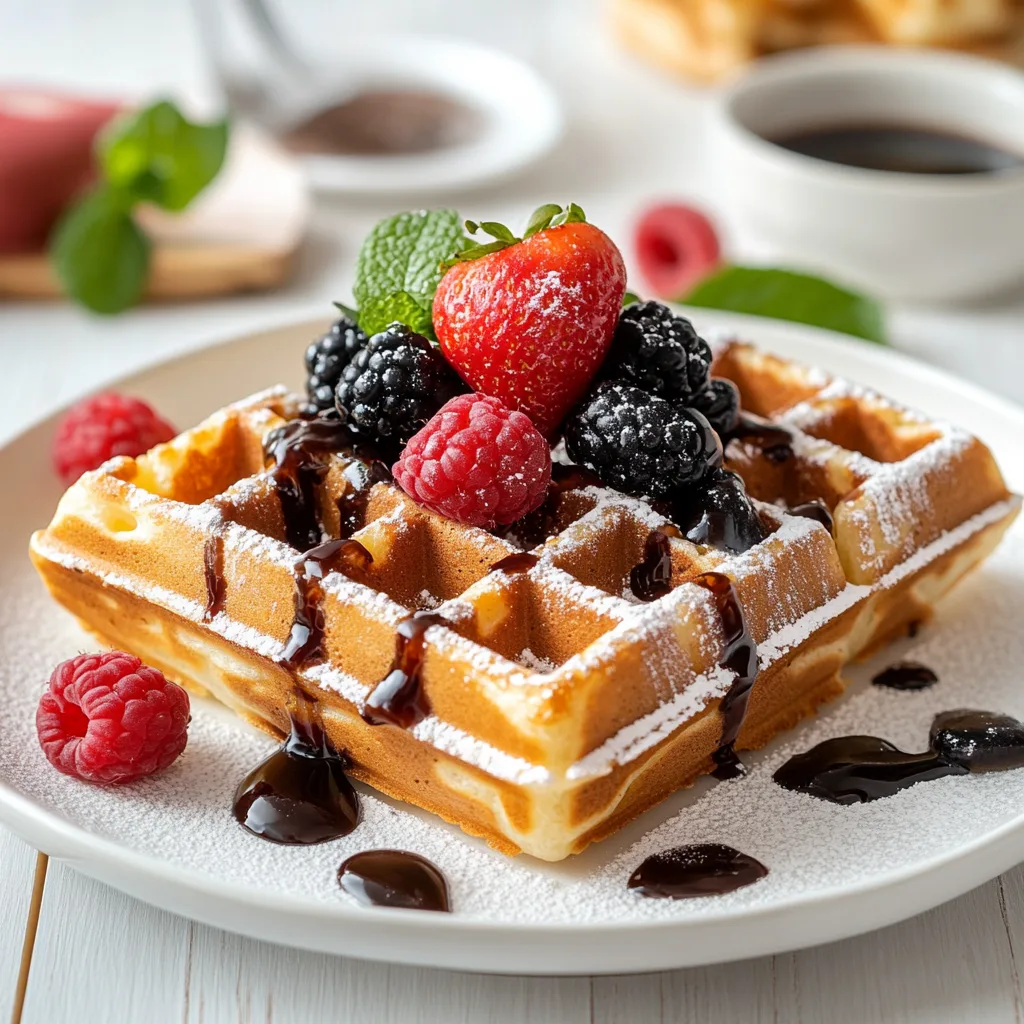 Delicious Waffle Bar: Customizable Waffles for Every Occasion