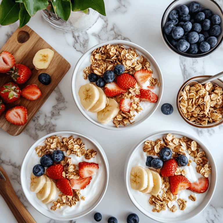 Create Your Own Yogurt Parfait Station | Healthy & Delicious Snacks