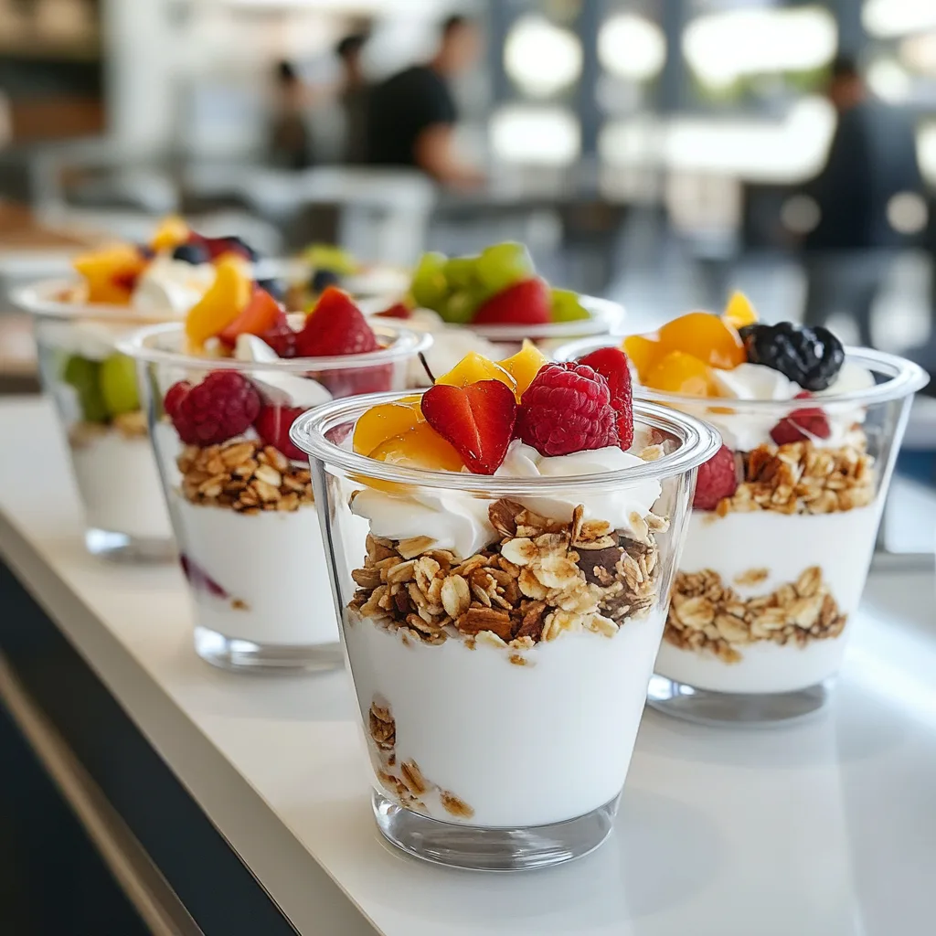 Create Your Own Yogurt Parfait Station | Healthy &amp; Delicious Snacks