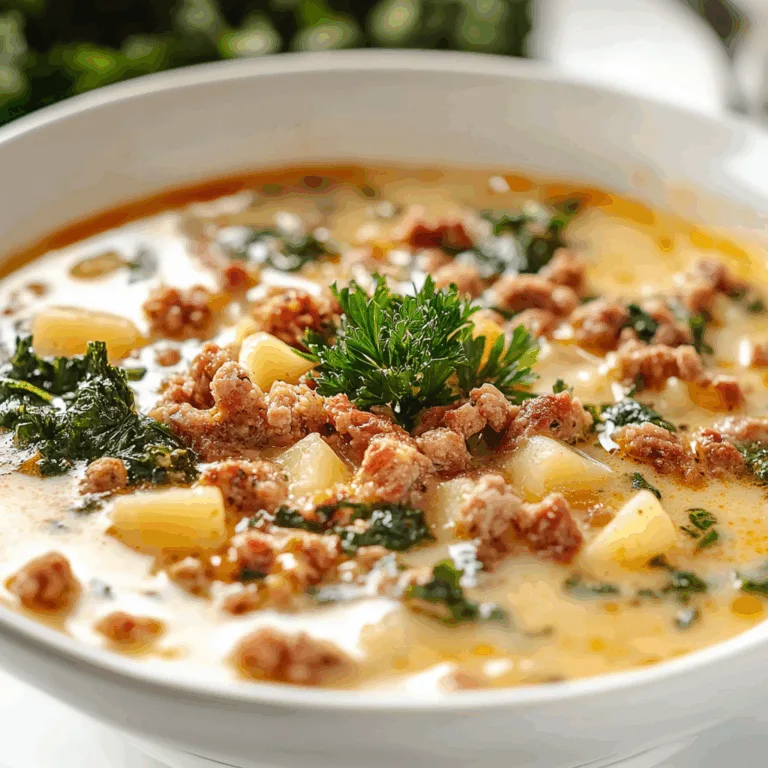 Authentic Zuppa Toscana Recipe | Easy Homemade Italian Soup