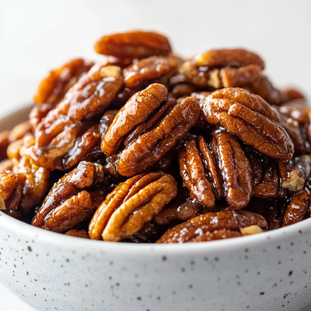 Easy Slow Cooker Candied Pecans Recipe – Sweet &amp; Crunchy Snack