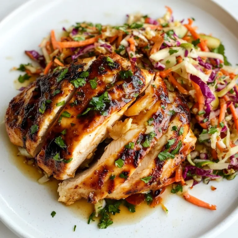 Apple Cider Chicken Recipe with Crisp Autumn Slaw – Easy Fall Dinner Idea
