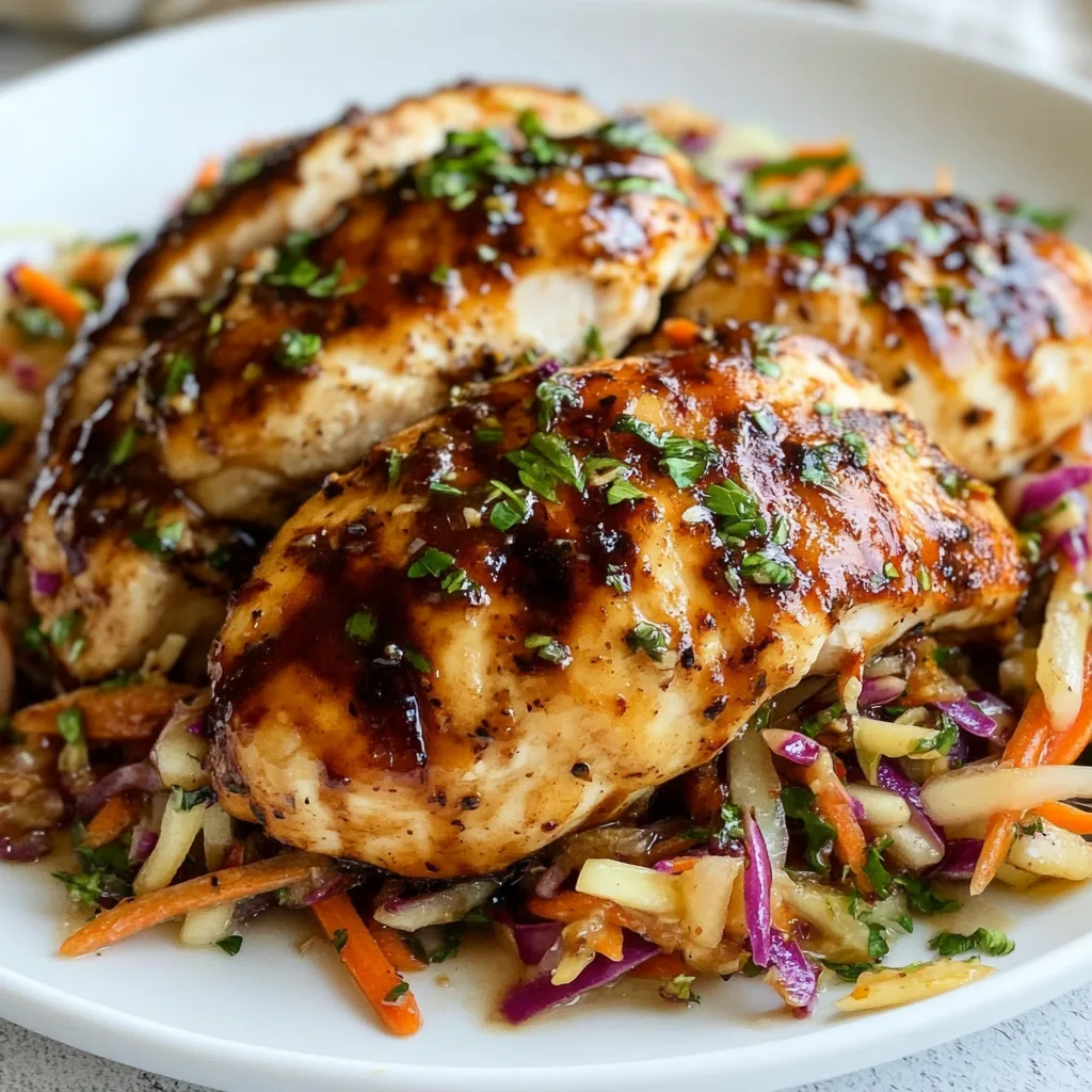 Apple Cider Chicken Recipe with Crisp Autumn Slaw – Easy Fall Dinner Idea