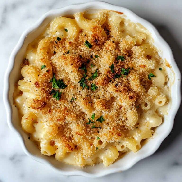 Ultimate Baked Macaroni and Cheese Recipe with Crispy Panko Topping | Creamy & Crunchy Delight
