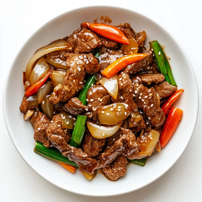 Quick and Easy Beef and Onion Stir Fry Recipe | Delicious Weeknight Dinner