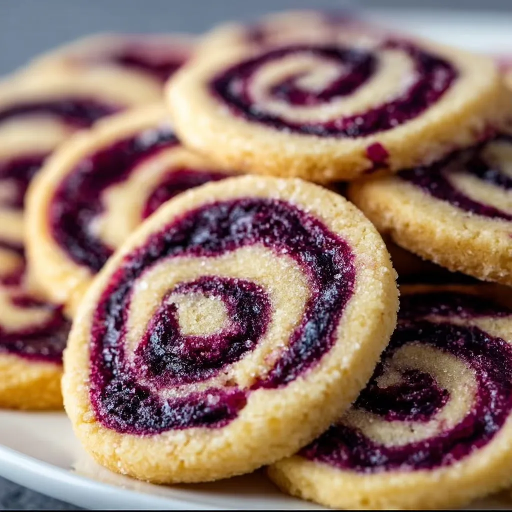 Delicious Blueberry Swirl Sugar Cookies Recipe – Easy &amp; Sweet Treats