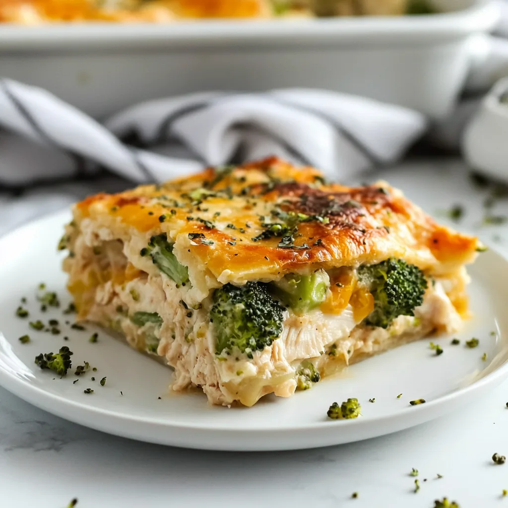 Easy Broccoli Chicken Divan Casserole Recipe | Healthy &amp; Delicious Dinner Idea