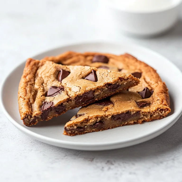 Brown Butter Skillet Chocolate Chip Cookie Recipe | Gooey & Delicious Dessert