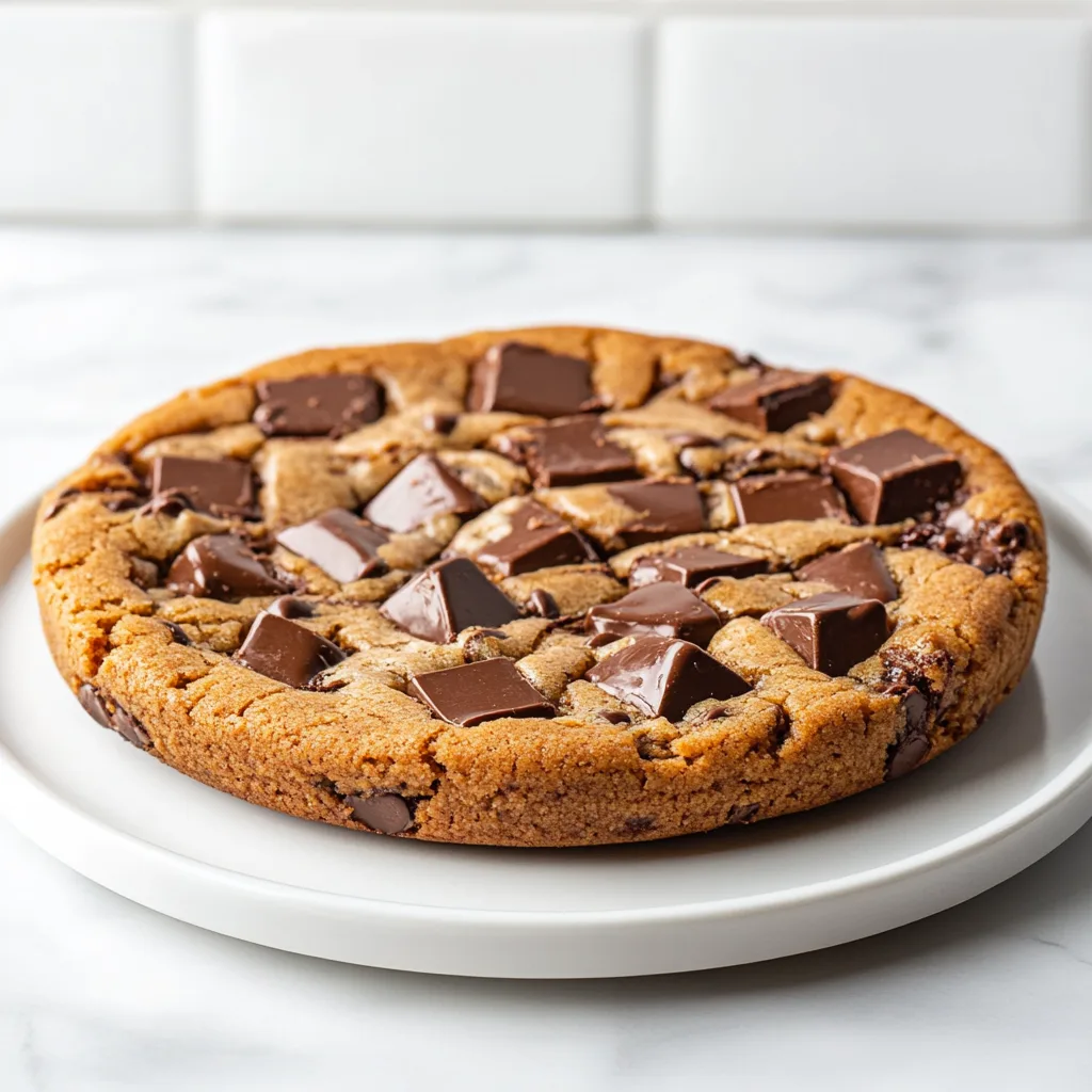 Brown Butter Skillet Chocolate Chip Cookie Recipe | Gooey &amp; Delicious Dessert