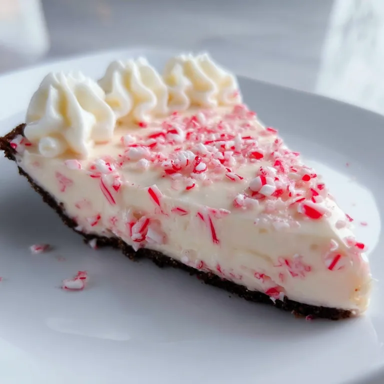 Delicious Candy Cane Pie Recipe – Perfect Holiday Dessert Treat