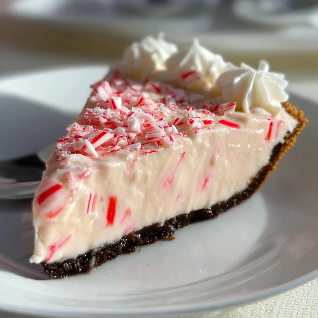 Delicious Candy Cane Pie Recipe – Perfect Holiday Dessert Treat