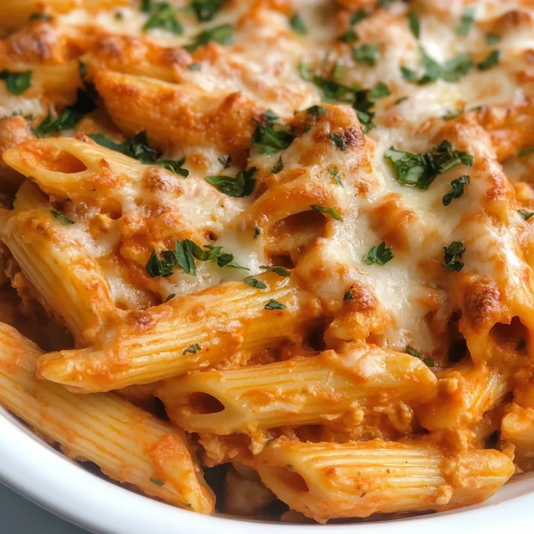 Cheesy Baked Mostaccioli Pasta Recipe | Easy & Delicious Italian Dinner