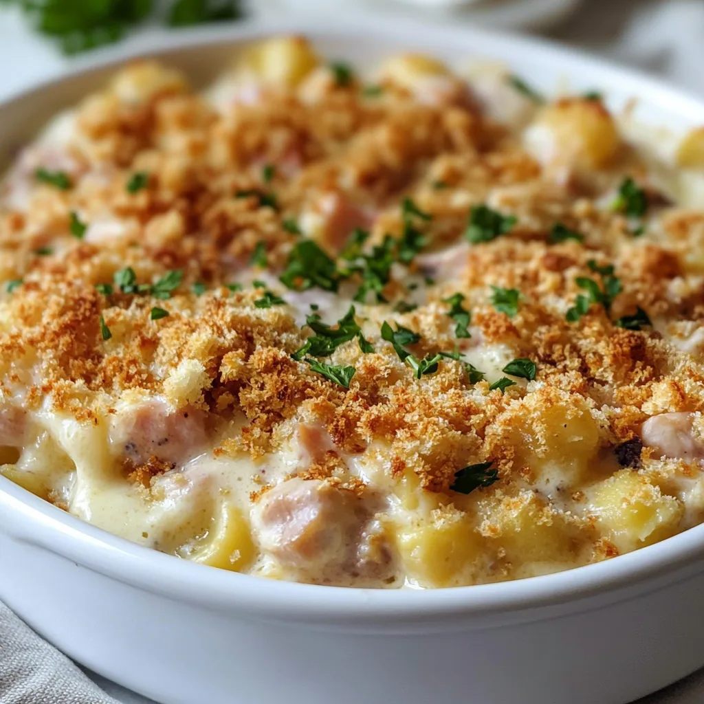 Delicious Chicken Cordon Bleu Casserole Recipe | Easy &amp; Cheesy Dinner Ideas