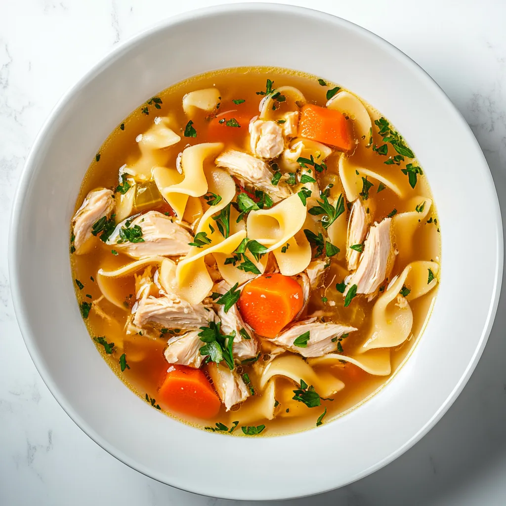 Chicken Noodle Soup with Rotisserie Chicken
