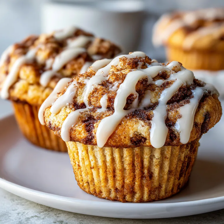 Delicious Cinnamon Roll Muffins Recipe | Easy &amp; Fluffy Breakfast Treats