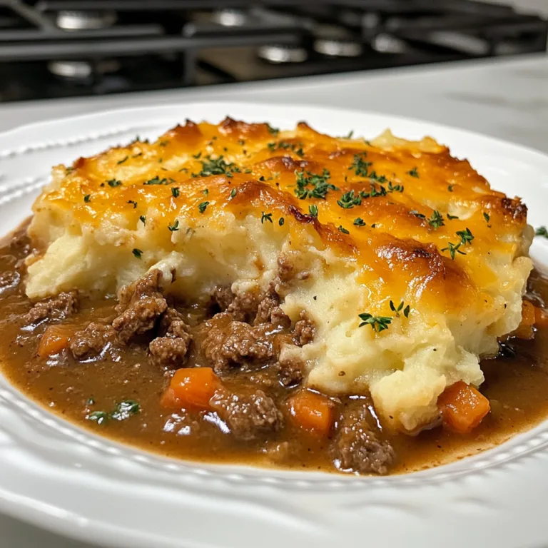 Classic Shepherd’s Pie with Rich Beef Gravy &amp; Cheesy Mash | Comfort Food Recipe