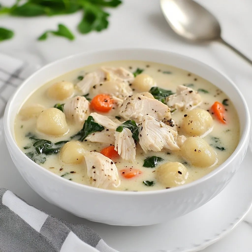 Creamy Chicken and Gnocchi Soup Recipe – Hearty &amp; Delicious Comfort Food