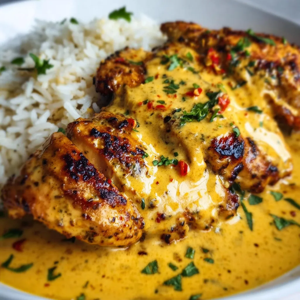 Creamy Peri-Peri Chicken & Rice