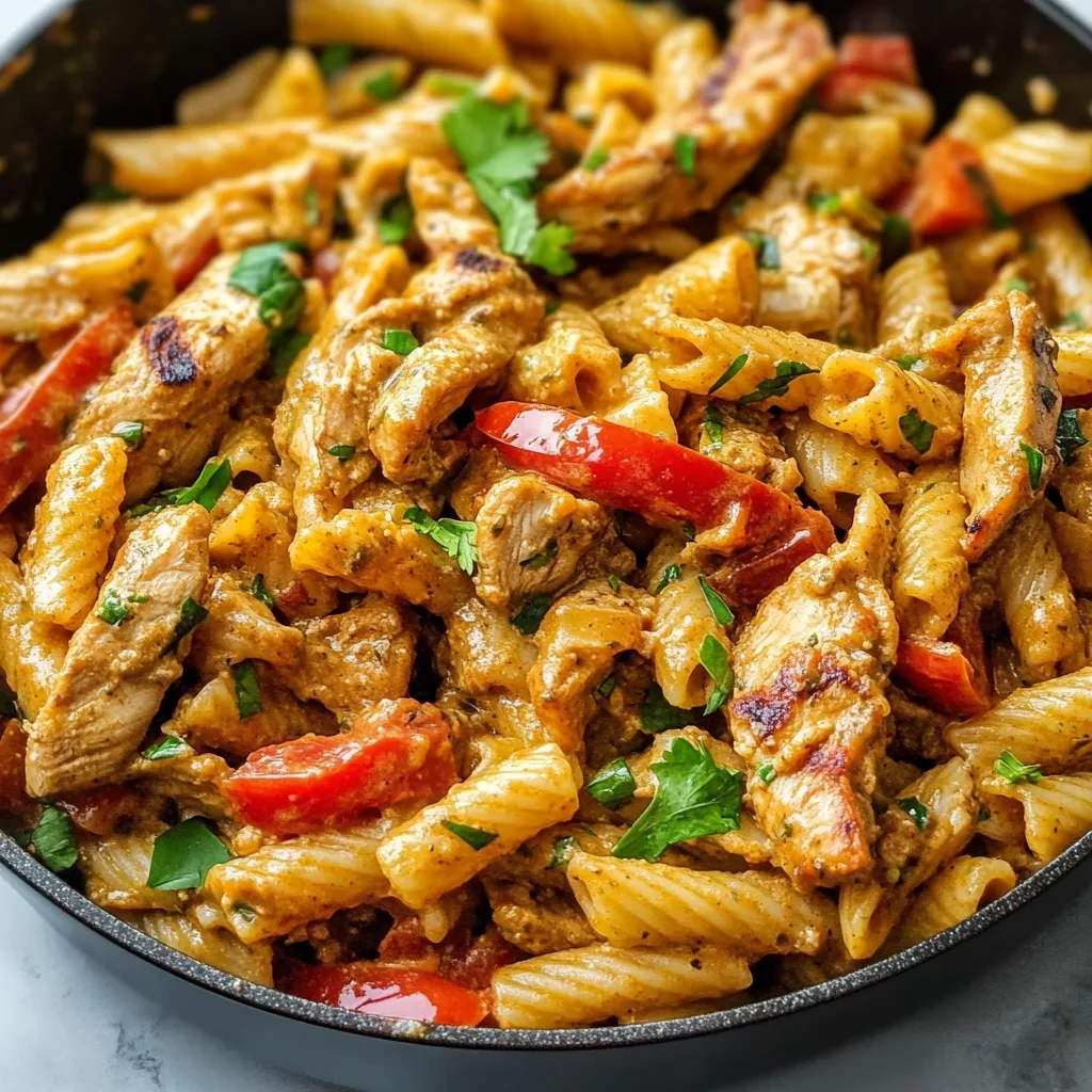Creamy Rasta Pasta with Jerk Chicken | Spicy Caribbean Pasta Recipe