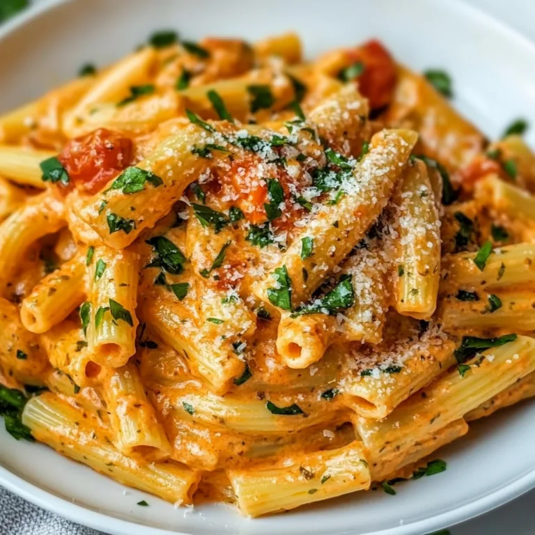Creamy Tomato Garlic Pasta Recipe | Easy & Delicious Dinner Ideas