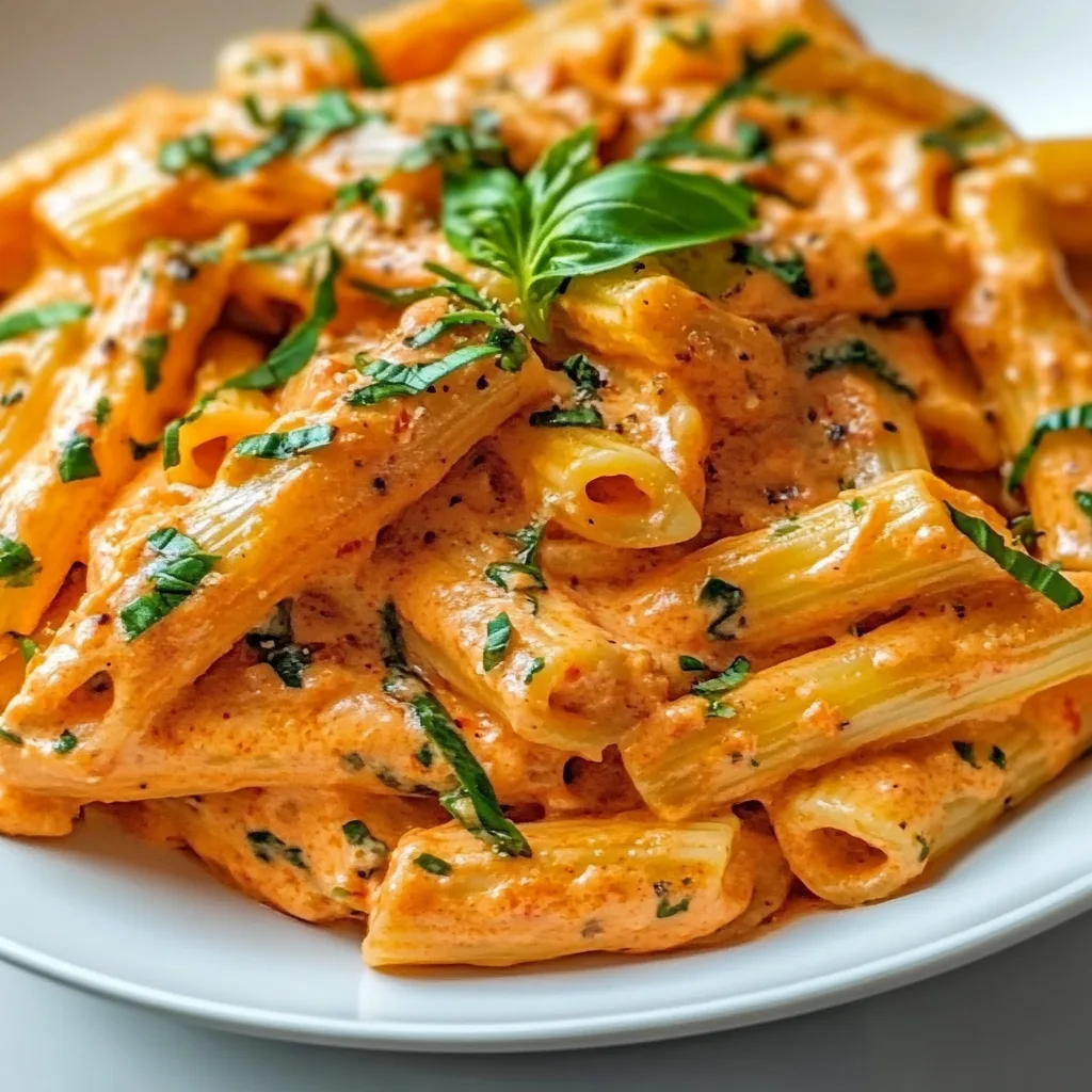 Creamy Tomato Garlic Pasta Recipe | Easy &amp; Delicious Dinner Ideas