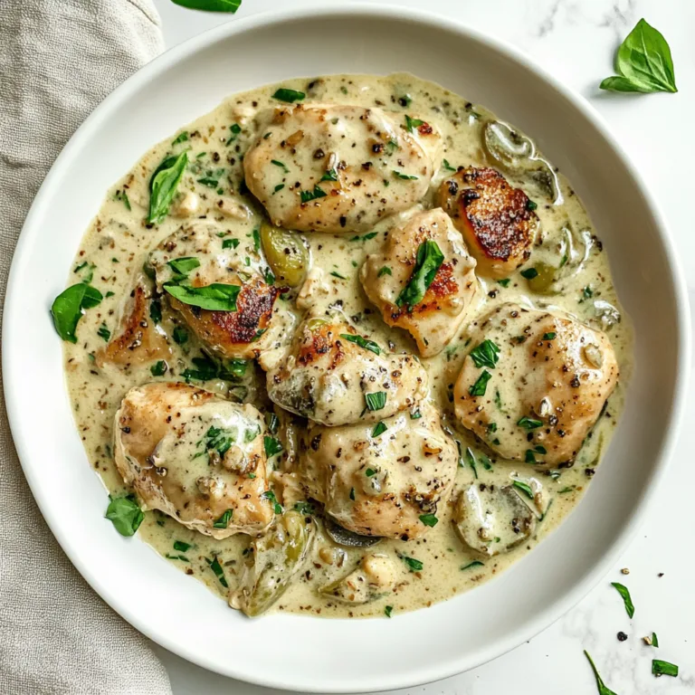 Creamy Pepperoncini Chicken Skillet | Easy & Delicious One-Pan Recipe