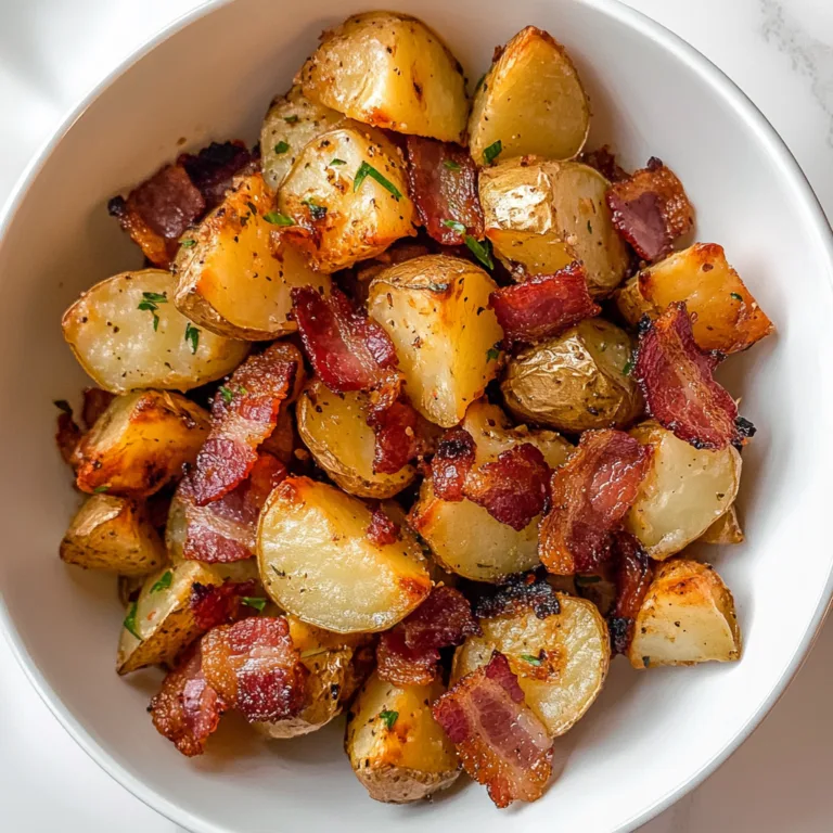 Crispy Bacon Honey Roasted Potatoes Recipe – Sweet & Savory Side Dish