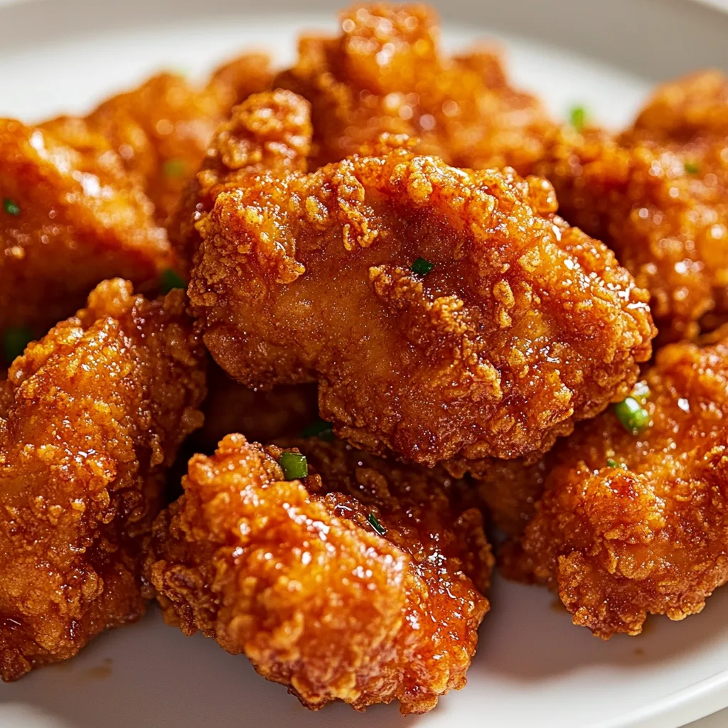 Crispy Bang Bang Chicken Recipe | Easy Spicy Sweet Fried Chicken