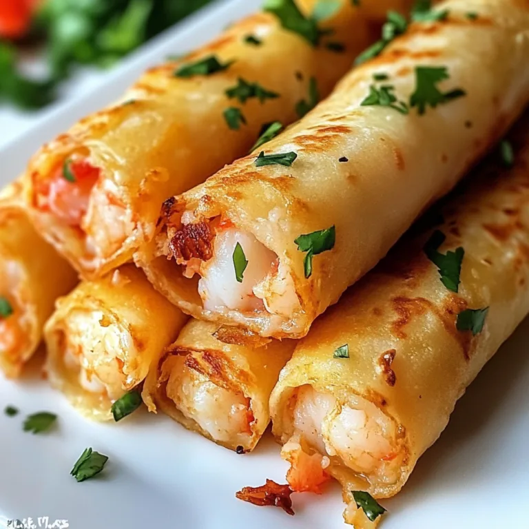 Crispy Crab and Shrimp Queso Taquitos Recipe | Easy Seafood Appetizer