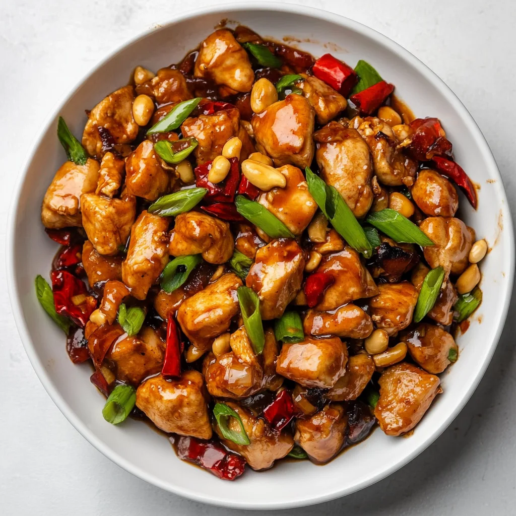 Crockpot Kung Pao Chicken
