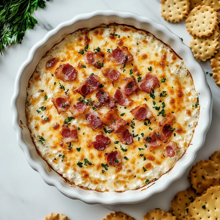 Crockpot Warm Cottage Cheese Dip Recipe – Hot, Creamy & Bacon-Loaded</assistant
