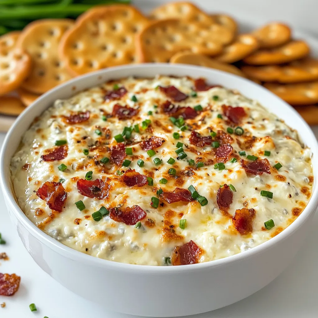 Crockpot Warm Cottage Cheese Dip Recipe – Hot, Creamy &amp; Bacon-Loaded</assistant