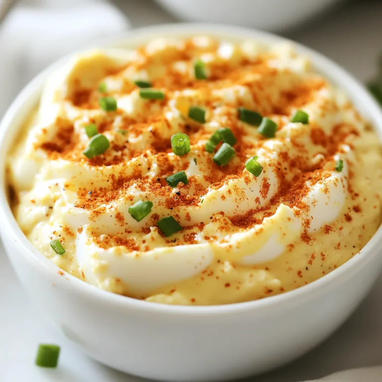 Easy Deviled Egg Dip Recipe | Creamy & Delicious Party Snack