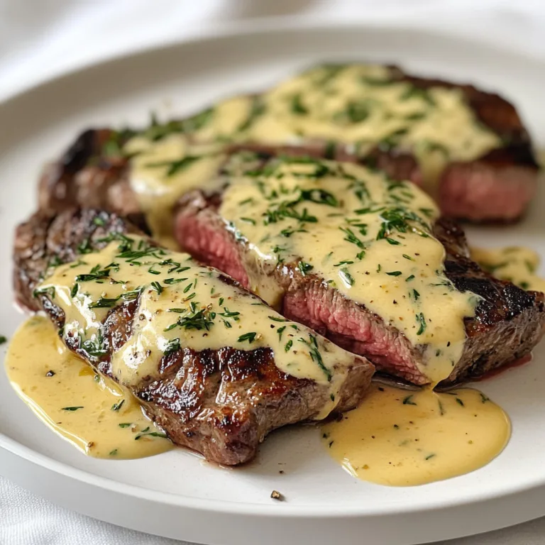Garlic Butter Steak with Parmesan Cream Sauce | Easy & Delicious Recipe