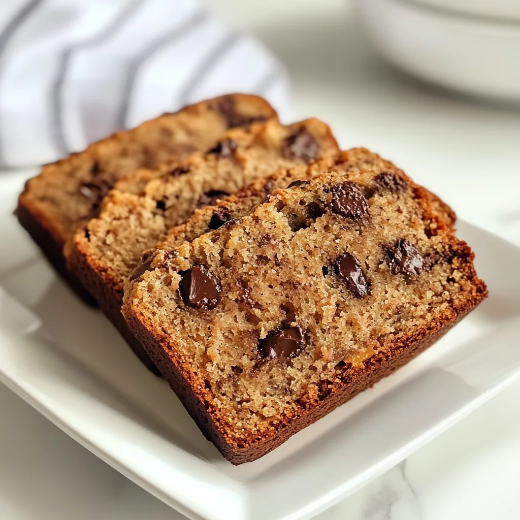 Delicious Gluten-Free Banana Bread with Chocolate Chips – Easy Recipe