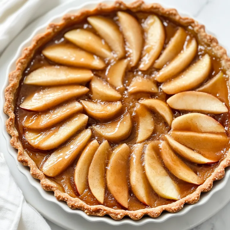 Gluten-Free Caramel Apple Tart with Almond Crust | Easy & Delicious Recipe