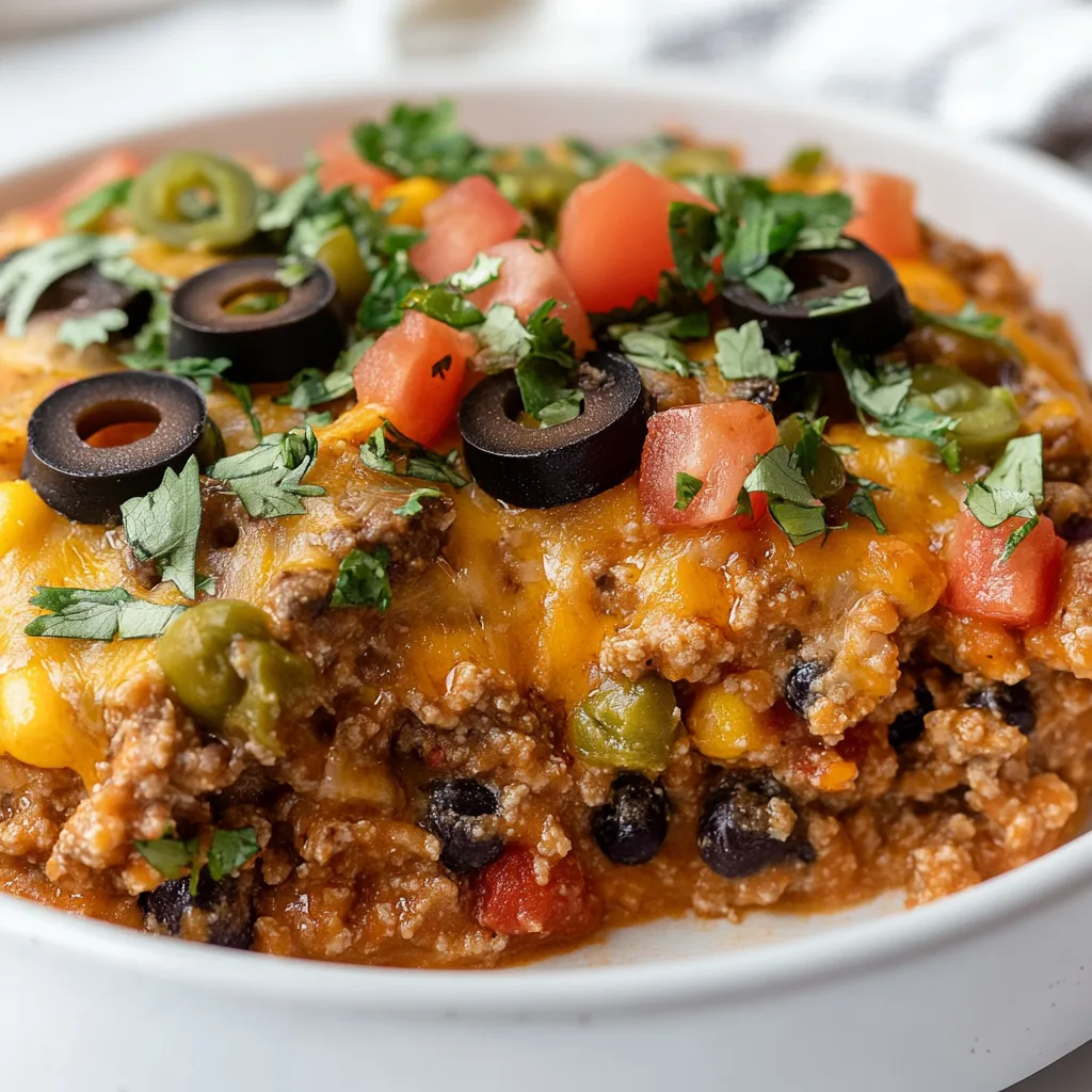 Delicious Gluten-Free Taco Casserole Recipe | Easy & Healthy Dinner Idea