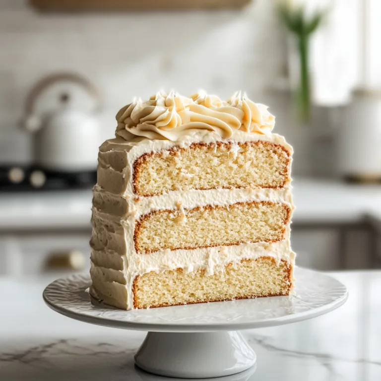 Delicious Gluten-Free Vanilla Layer Cake with Creamy Buttercream Frosting – Perfect for Every Occasion