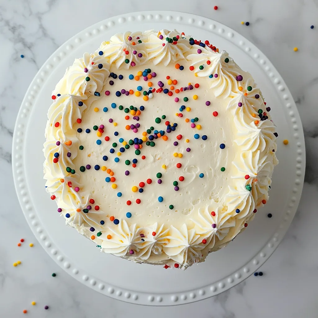 Delicious Gluten-Free Vanilla Layer Cake with Creamy Buttercream Frosting – Perfect for Every Occasion