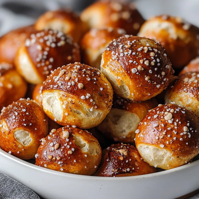 Gluten-Free Sourdough Discard Pretzel Bites | Easy & Delicious Snack Recipe