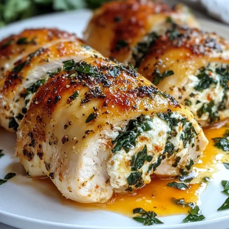 Herbed Ricotta Stuffed Chicken Rolls Recipe | Easy &amp; Delicious Dinner Idea