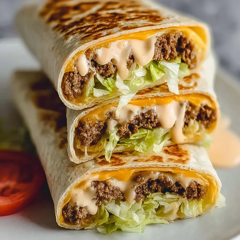 Homemade Big Mac Wraps Recipe | Easy & Delicious Copycat Big Mac Wraps